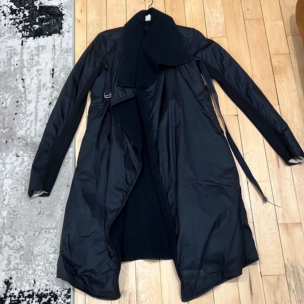 Rick Owens Asymmetrical Coat 42 - Picture 1 of 16